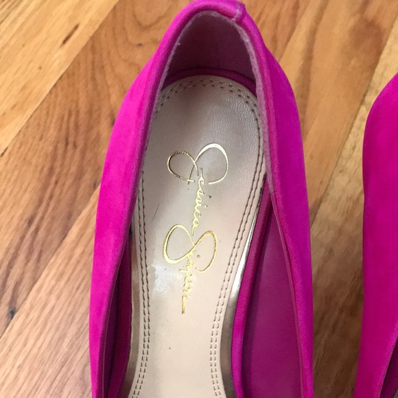 Jessica Simpson Suede Heels - Picture 3 of 5